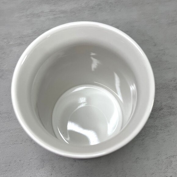 Le Creuset White 1 L Utensil Crock - NEW - Picture 3 of 5